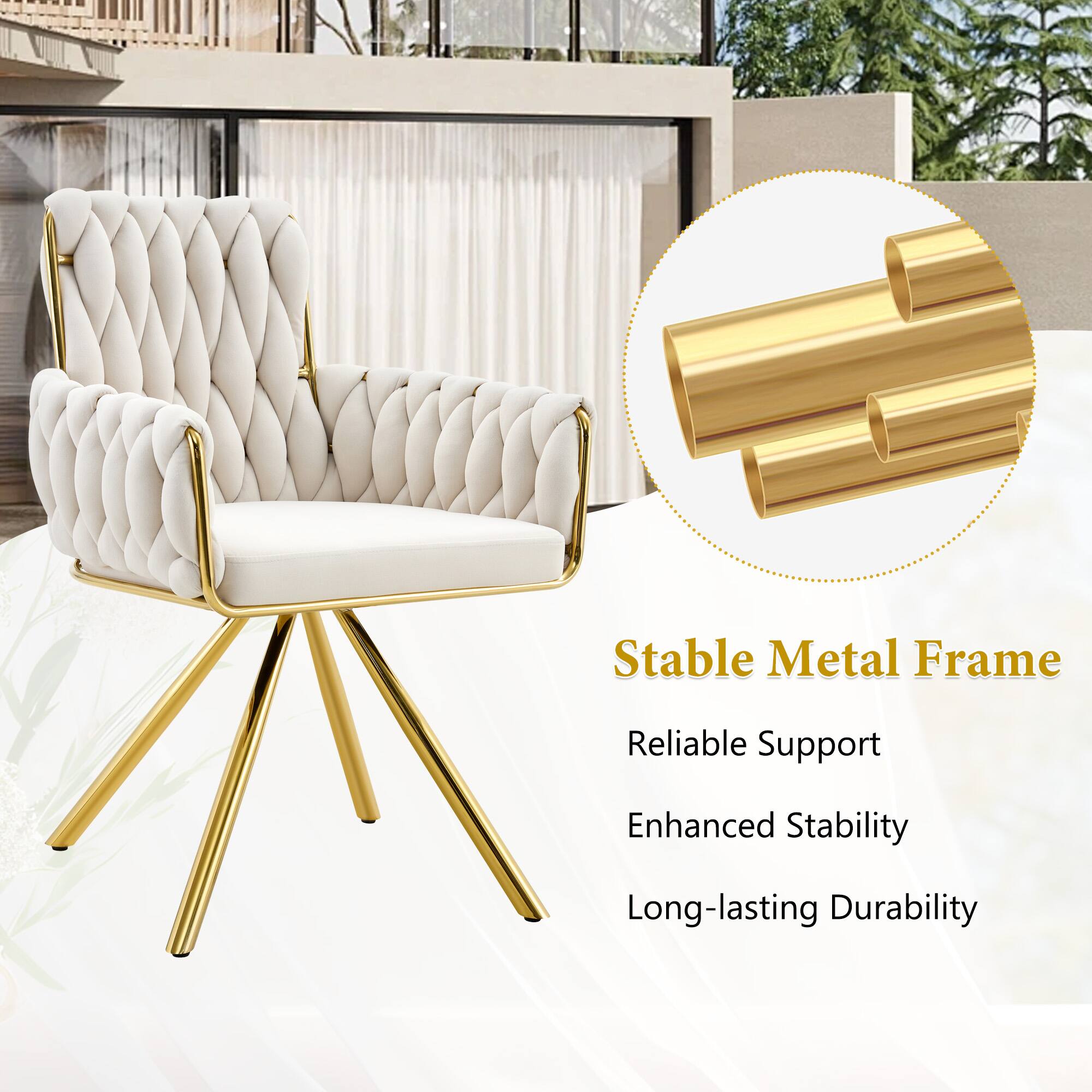 Stable Metal Frame  
Reliable Support  
Enhanced Stability  
Long-lasting Durability