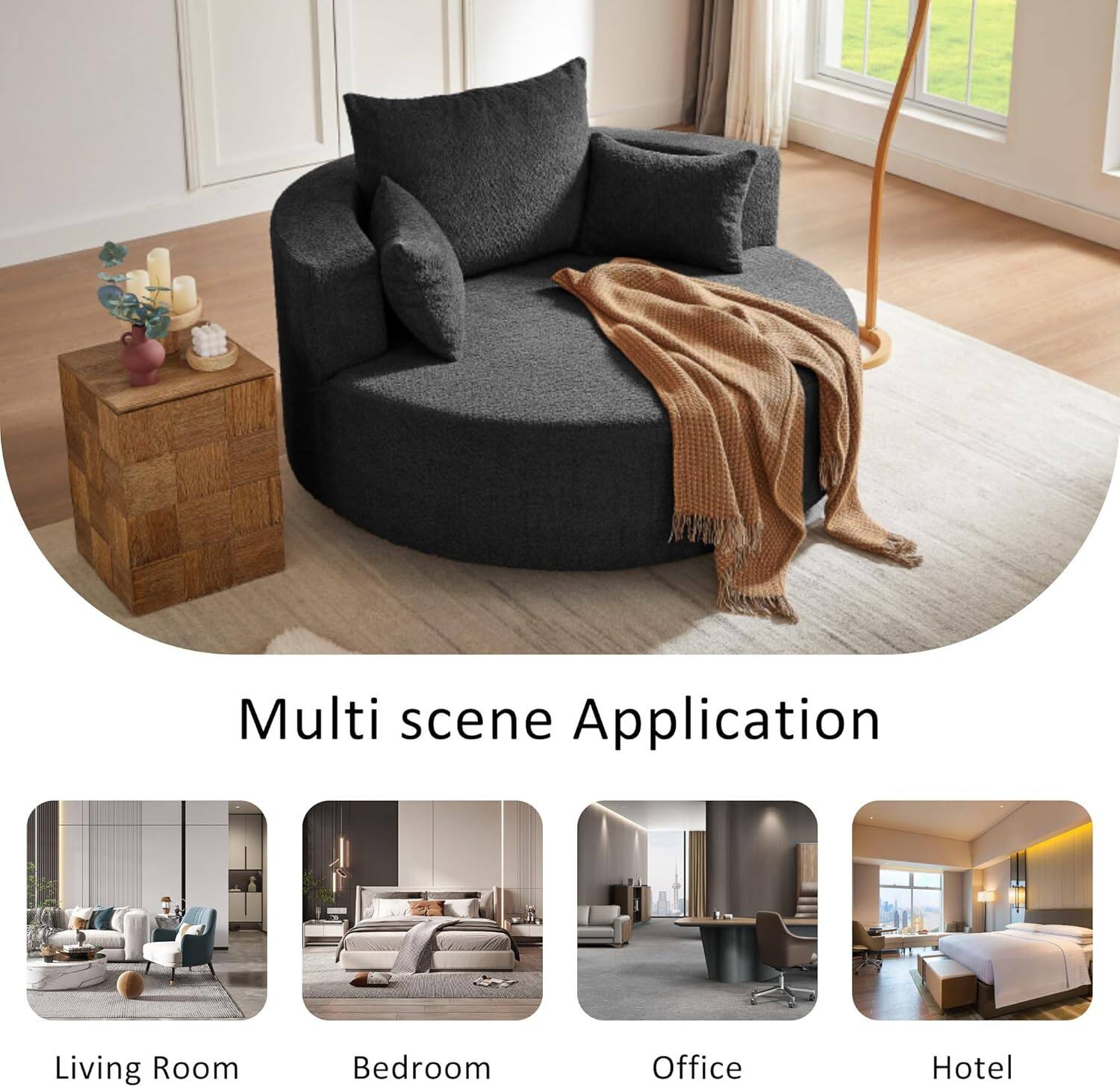 Multi scene Application

Living Room  
Bedroom  
Office  
Hotel