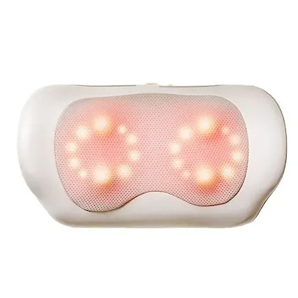 Front. Cluzine - Multifunctional Cervical Massage Pillow with Deep Kneading & Heat for Neck Shoulder Waist Home Use.