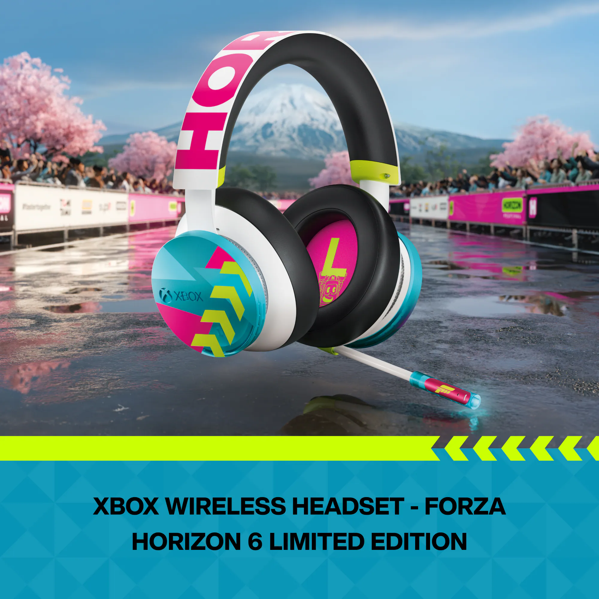 XBOX WIRELESS HEADSET - FORZA HORIZON 6 LIMITED EDITION