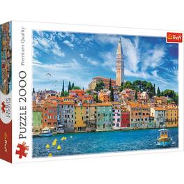 Trefl - Red 2000 Piece Puzzle - Rovinj, Croatia
