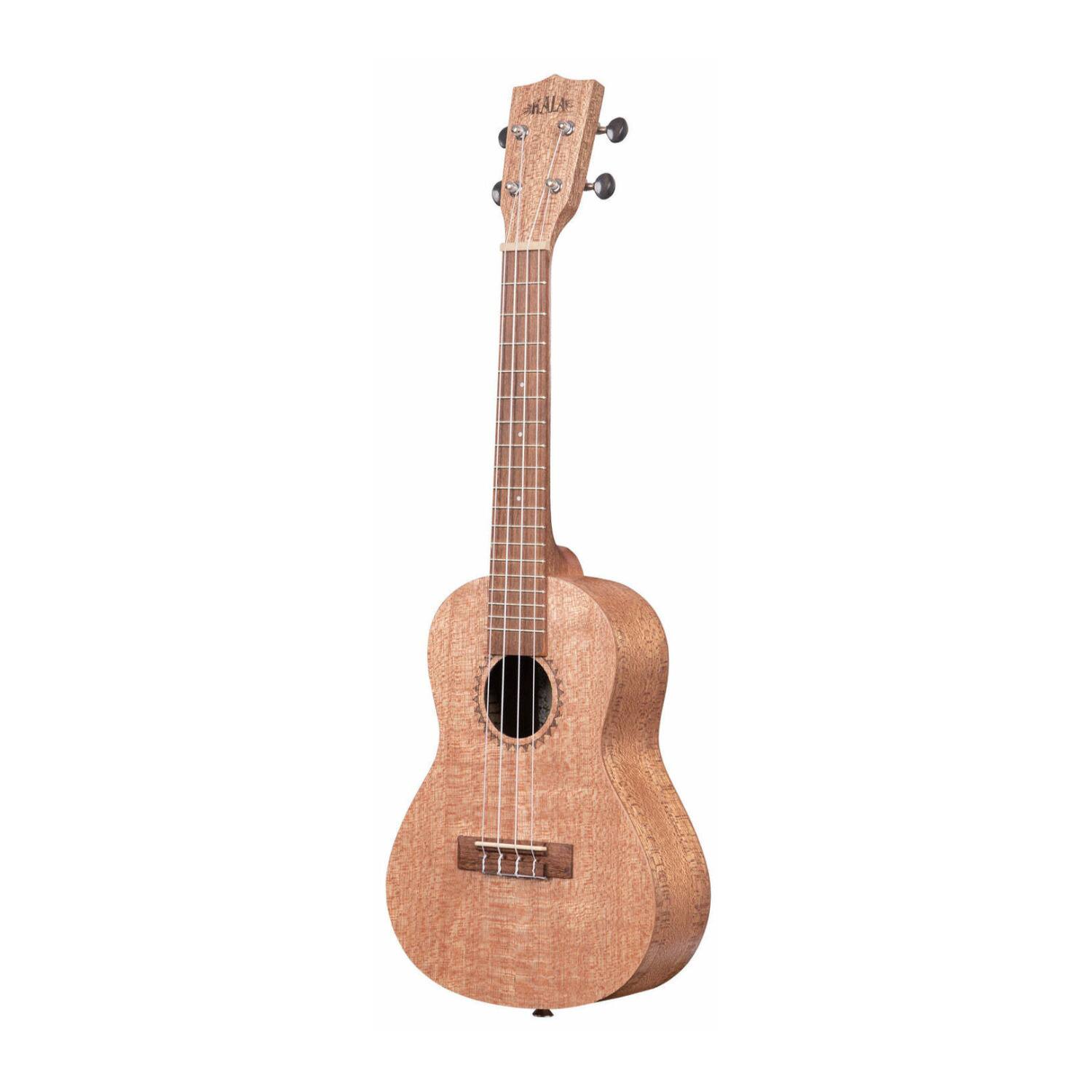 Back. Kala - (D) Kala KA-20C Burled Meranti Concert 4-String Ukulele.