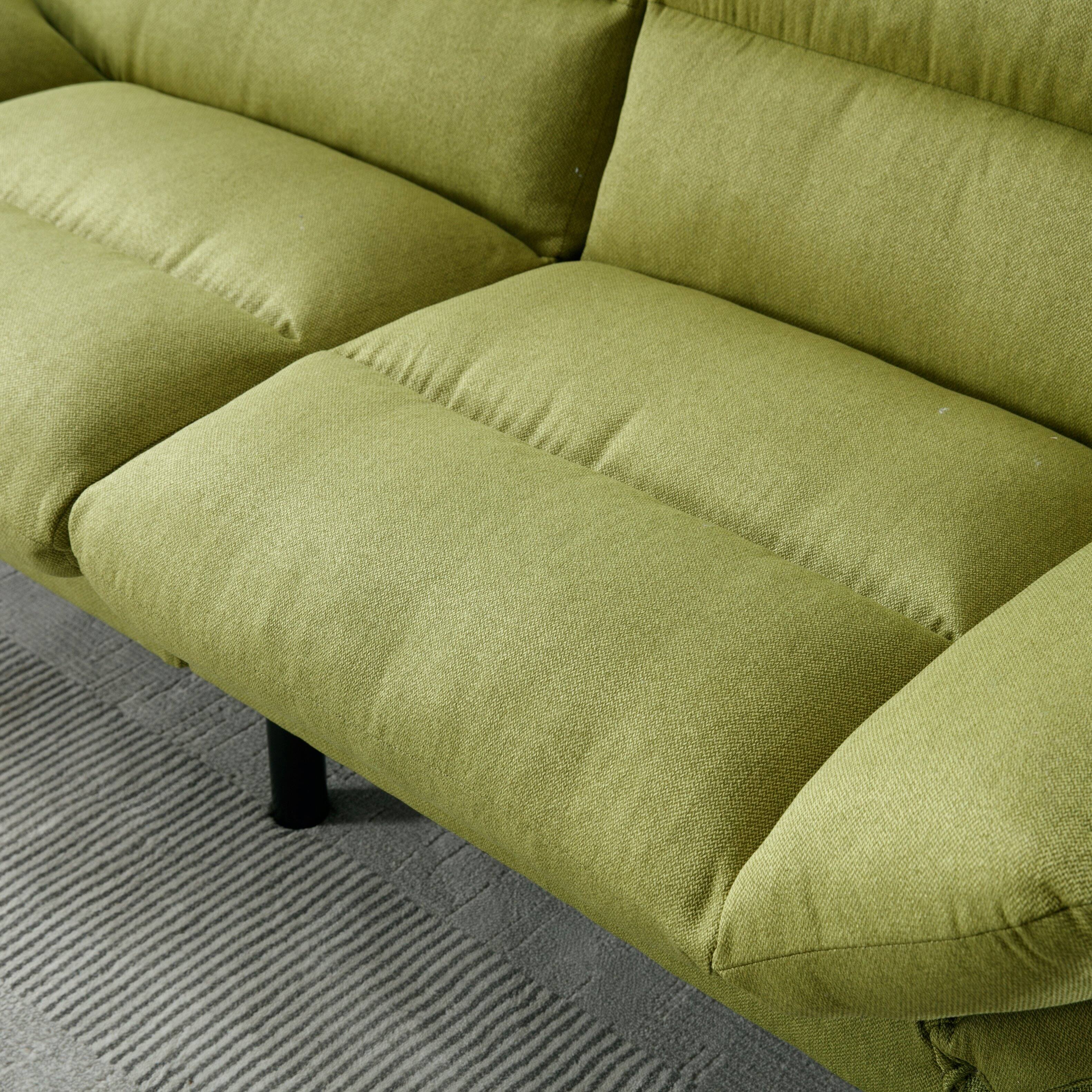 Alt View 7. Tiramisubest - Bedroom furniture,Living room furniture,sofa with thick cushion,Sofa bed,Sleeper sofa with metal feet,Green - Green.