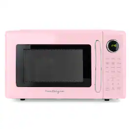 Nostalgia - Retro 1.1 cu. ft. Countertop Microwave Oven - Pink