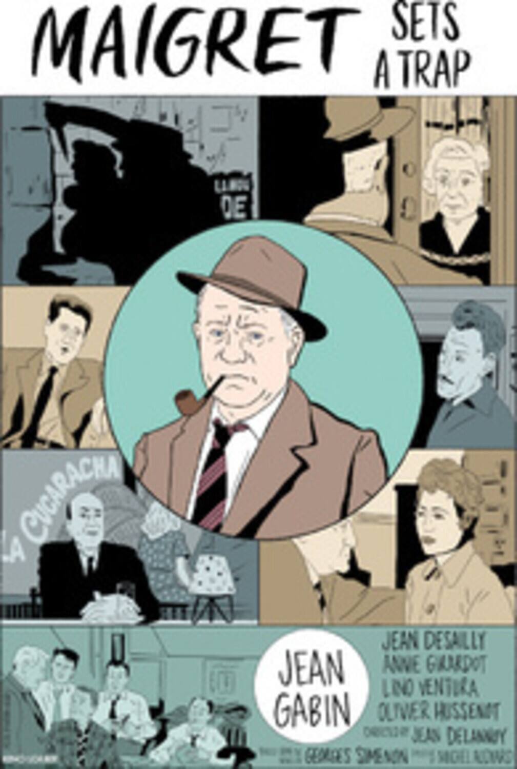 Front. Maigret Sets a Trap   - BLU-RAY.