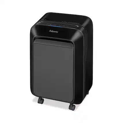 Front. Fellowes - Powershred Lx180 Cross-Cut Shredder, 16 Manual Sheet Capacity.