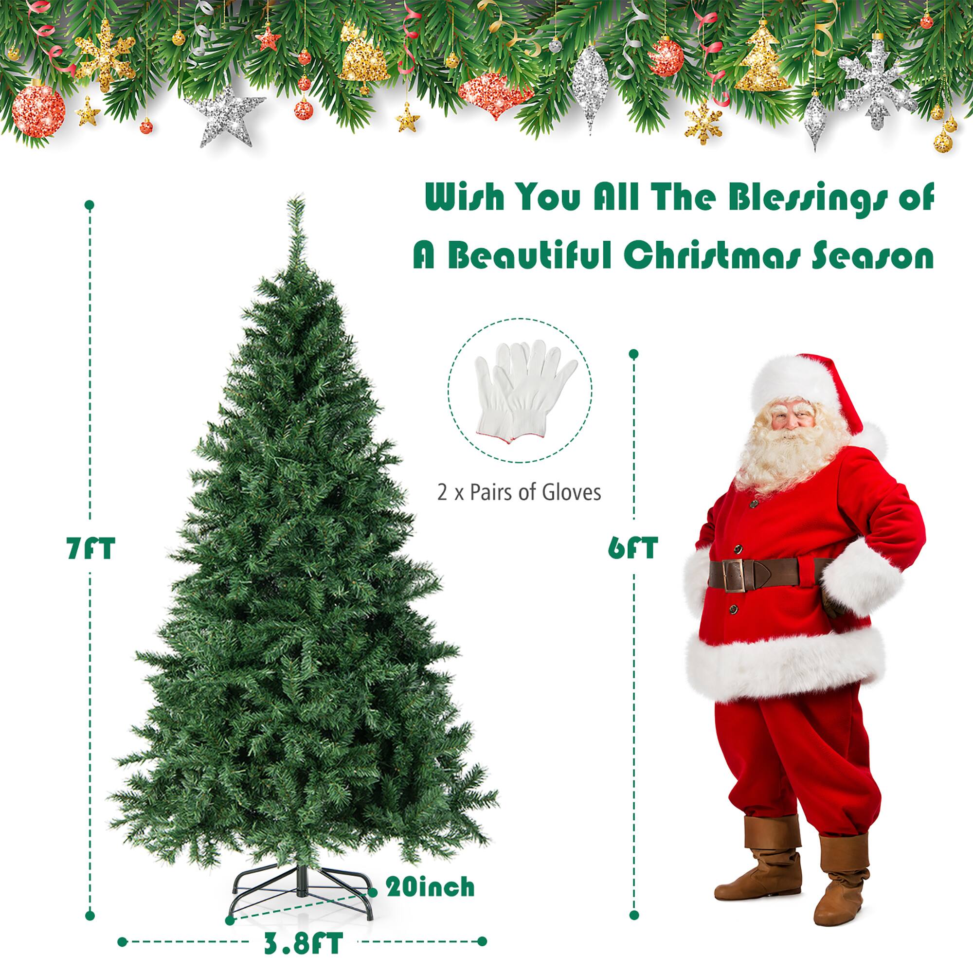 Wish You All The Blessings of A Beautiful Christmas Season

2 x Pairs of Gloves

7FT

20inch

3.8FT

6FT