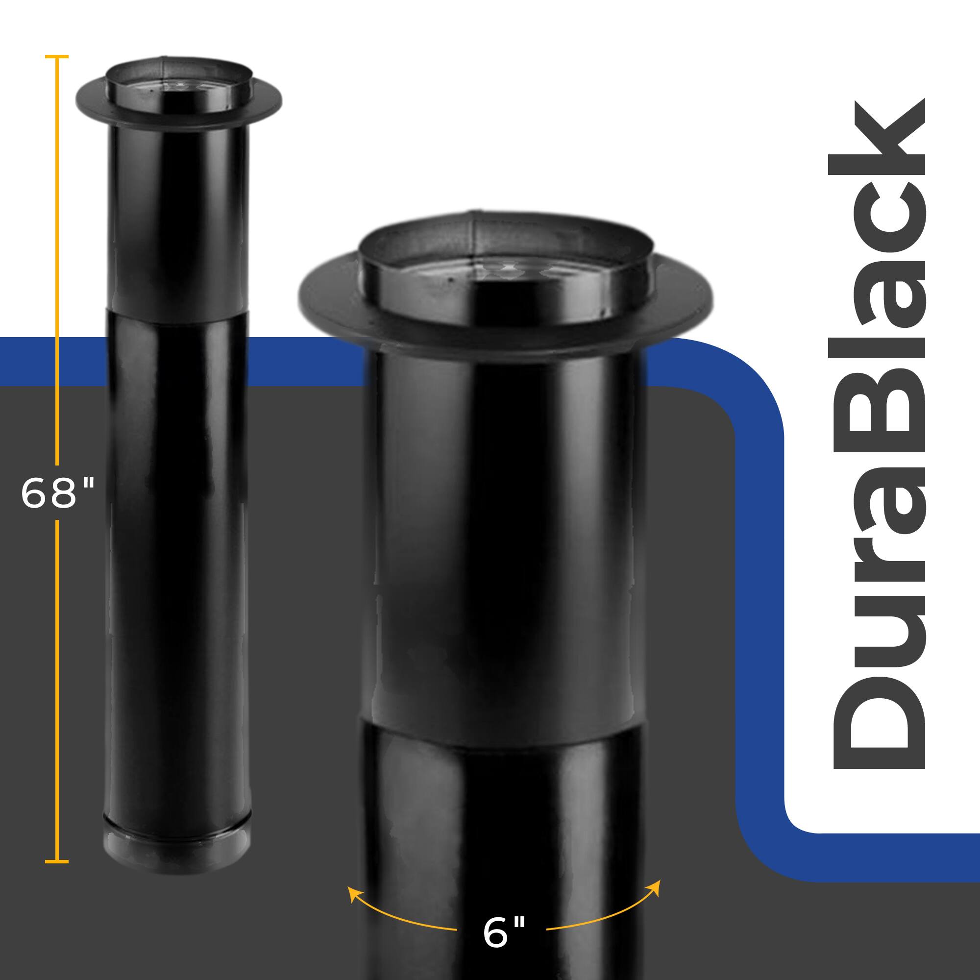 68"  
6"  
DuraBlack