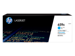 HP - 659X High Yield Cyan Original LaserJet Toner Cartridge, ~29,000 pages, W2011X
