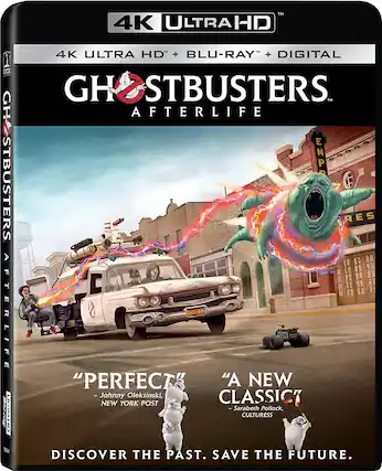 Front. Ghostbusters: Afterlife - 4K Blu-Ray.