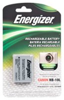 Energizer - Rechargeable Li-Ion Replacement Battery for Canon NB-10L - Front_Zoom