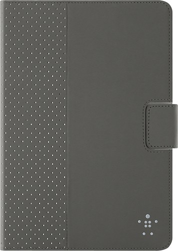  Belkin - Cinema Dot Folio Case for Apple® iPad® mini, iPad mini 2 and iPad mini 3 - Gray
