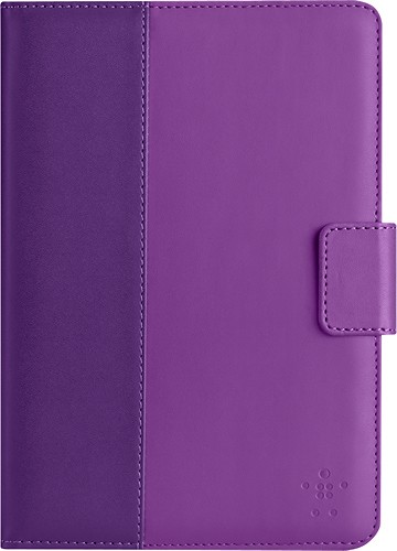 Belkin - Verve 2.0 Folio Case for Apple® iPad® mini, iPad mini 2 and iPad mini 3 - Purple