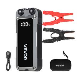 VEVOR - Jump Starter, 4000A Peak, Car Jumper Starter Battery Pack, 12V Portable Lithium Battery Booster, Jump Box Power Bank