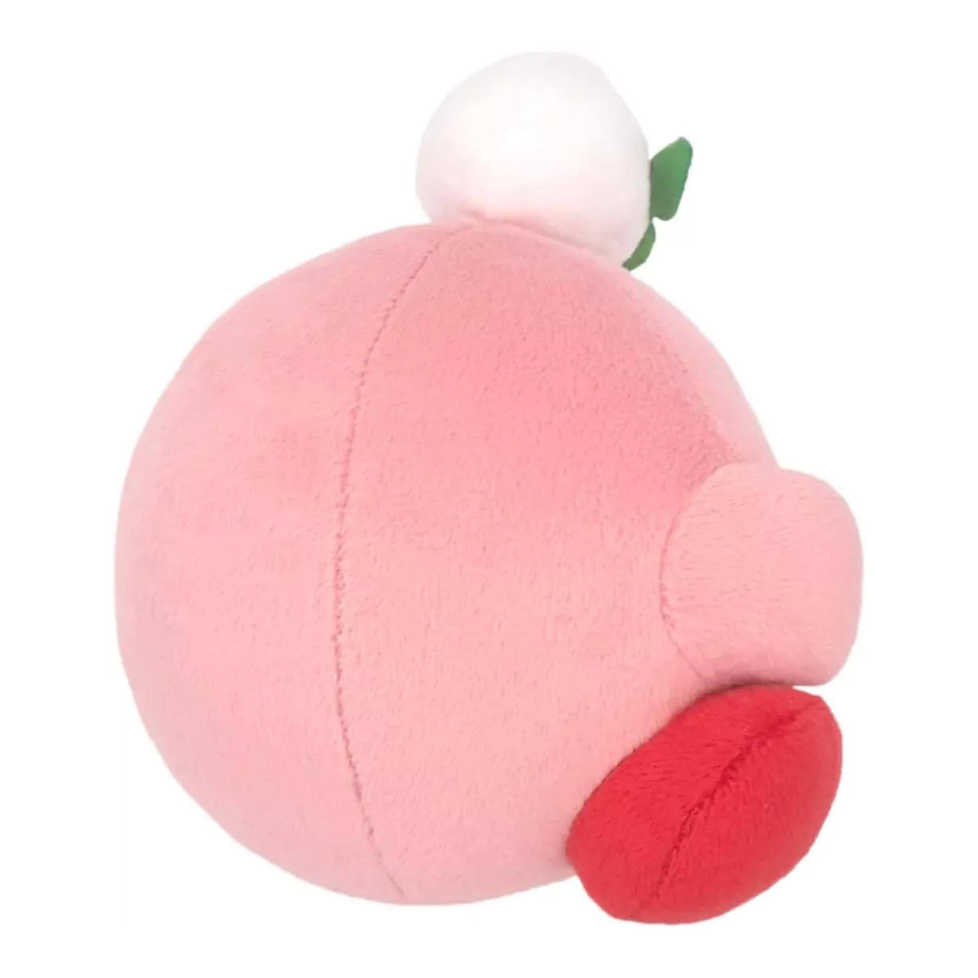 Alt View 3. Little Buddy - Kirby Whipped Cream 5 Inch Collector Plush - Pink.