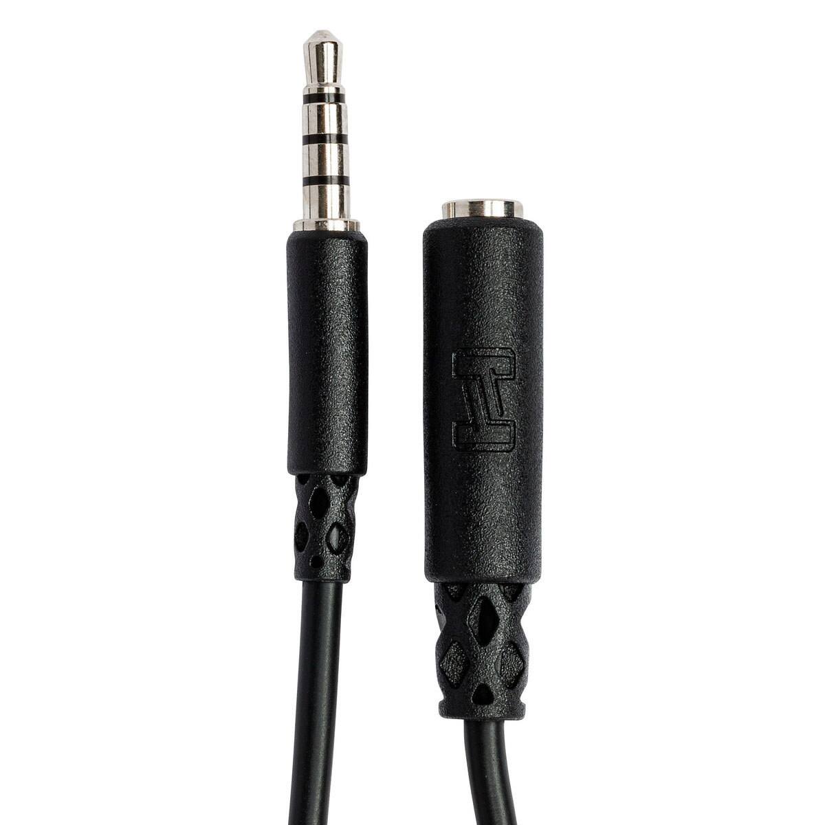 Alt View 2. Hosa Technology - Hosa Technology 3.5mm TRRS to Slim 3.5mm TRRS Slim Headphone Adaptor.