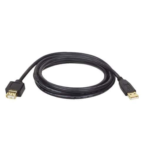 Tripp Lite - 3-ft. USB 2.0 Gold Extension Cable (USB A M/F)