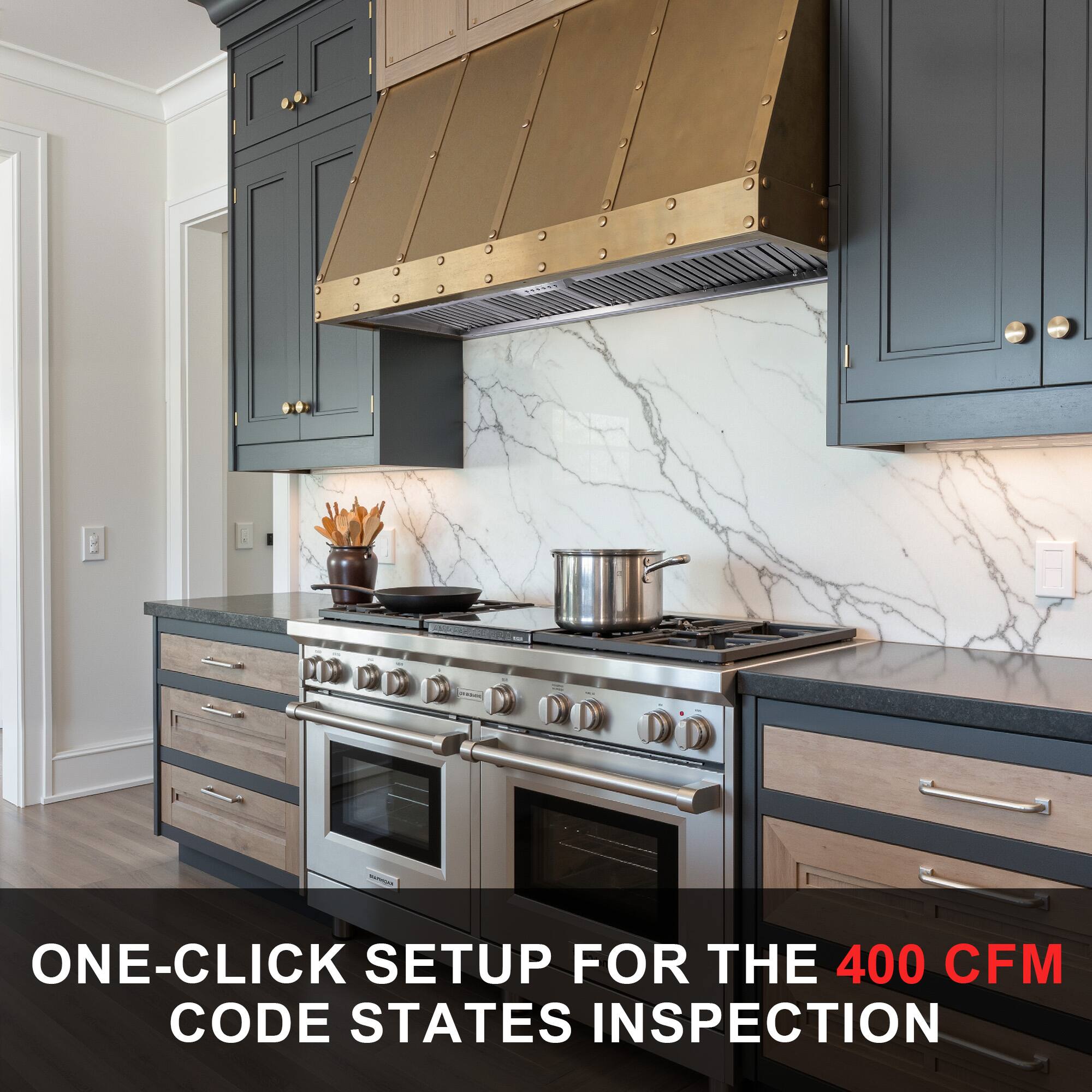 ONE-CLICK SETUP FOR THE 400 CFM CODE STATES INSPECTION
