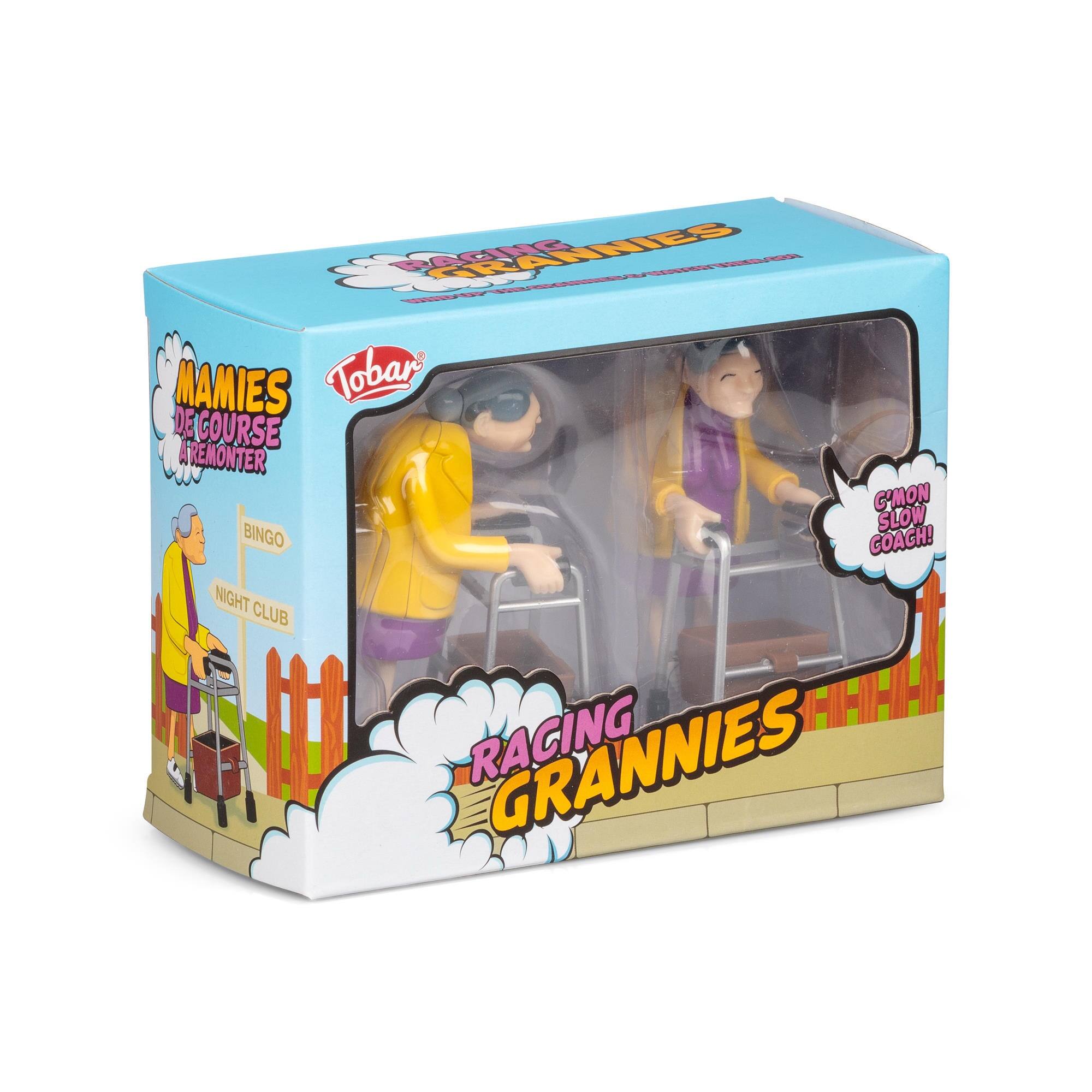 RACING GRANNIES

MAMIES DE COURSE À REMONTER

BINGO COACH!

NIGHT CLUB

G'MON SLOW COACH!