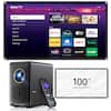 Roku TV 9:26 Recommended Home What to Watch Featured Free Live TV Sports Search - THE GREAT LANDMAN AMERICAN H - -.- NEWSLIVE a - - | Apps Roku NETFLIX Disney+ tv Channel Streaming Store Settings howdy ESPN hulu Paramount+ Live TVGuide + Game Console peacock frndly" - - 1 . a - - 1 100" Projector Screen 100 Inches HOdY Auk J i - se fr TAXEYO +RONU REXXIO RoKu TV AMETO RINSATV