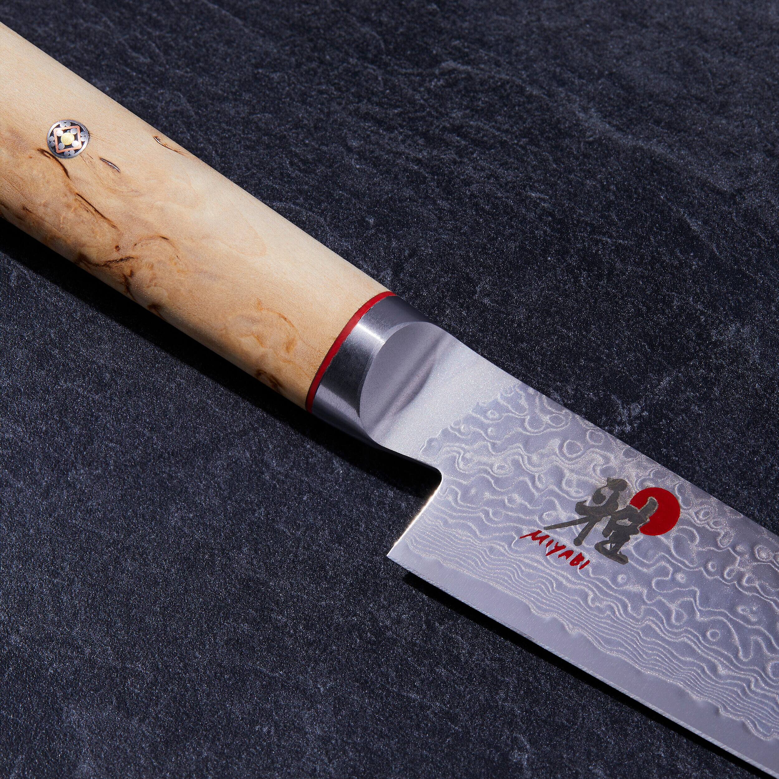 Alt View 3. Miyabi - Miyabi Birchwood SG2 6-inch Utility Knife - Stainless Steel.