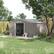 Alt View 1. Outsunny - 11' x 13' Outdoor Storage Shed, Garden Tool Metal Shed with Foundation Kit, Double Lockable Door.