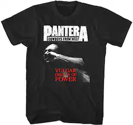 PopMarket - Pantera - Pantera - Vulgar Display of Power T-Shirt - 3XL Black 3151200108 - APPAREL - Multicolor