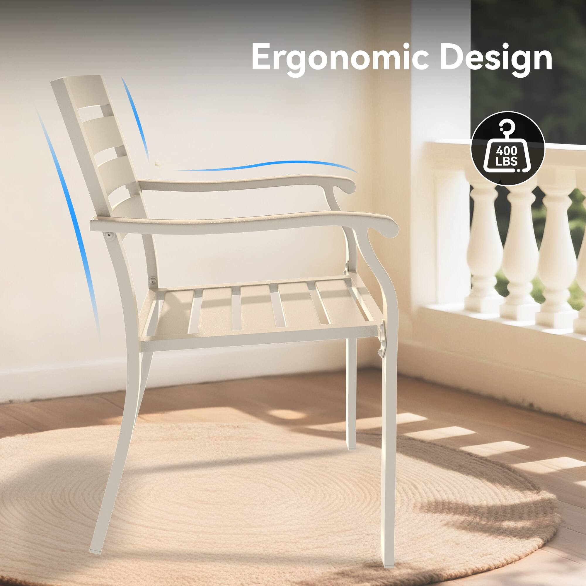 Ergonomic Design

400 LBS