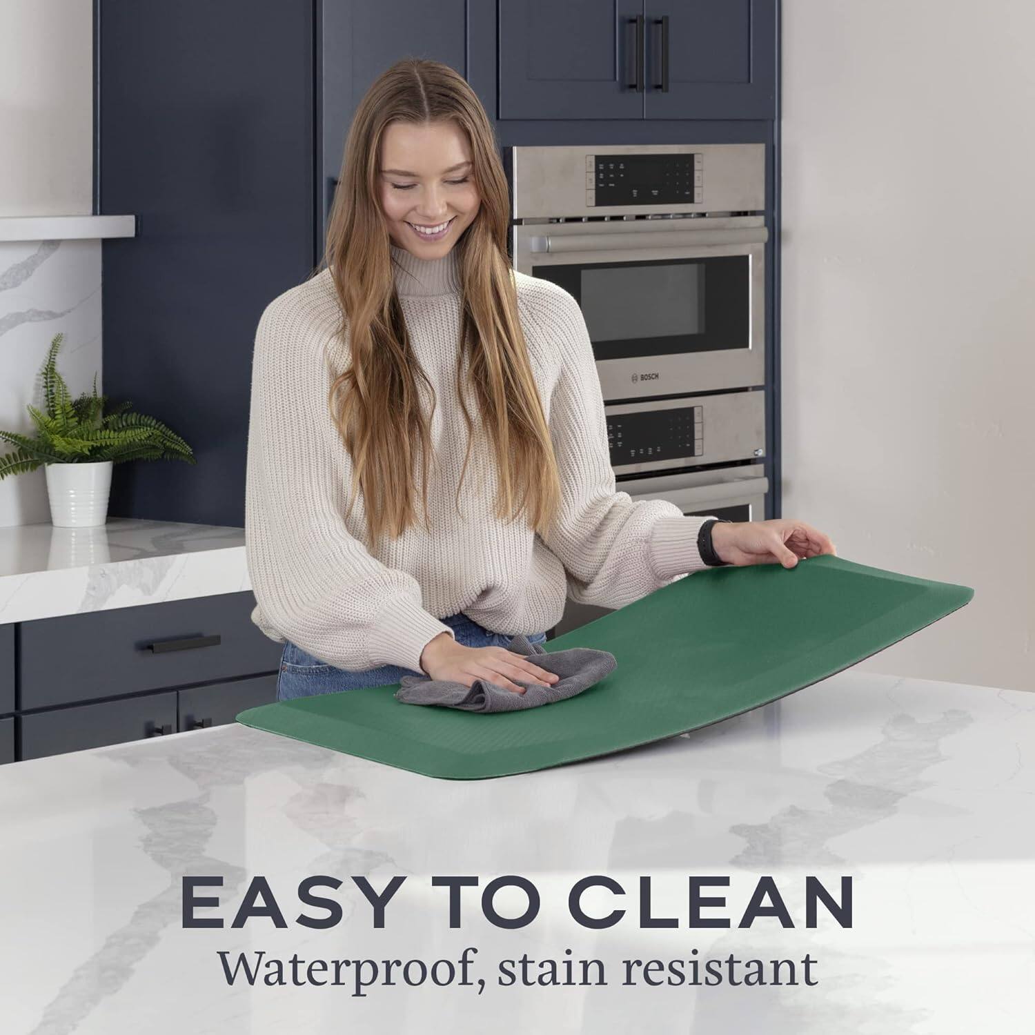 EASY TO CLEAN  
Waterproof, stain resistant