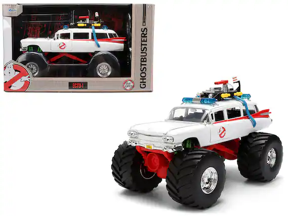 Jada 8 mmre & S D E-1 DIE CAST GHOSTBUSTERS L 0
GHOSTBUSTERS
ECTO-1
DIE-CAST