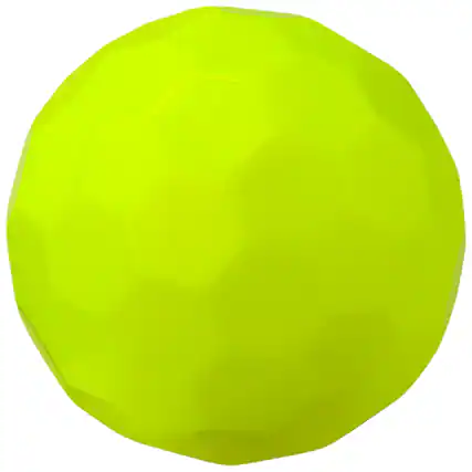 Front. Blitzball - Blitzball "The Ultimate Backyard Baseball" Curve Training Plastic Ball - Green.
