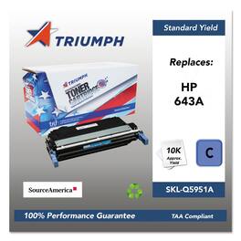 Triumph - SKL-Q5951A Remanufactured (643A) 10,000 Page-Yield Toner - Cyan