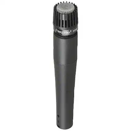 Front. PYLE - Pro Professional Unidirectional Dynamic Microphone.