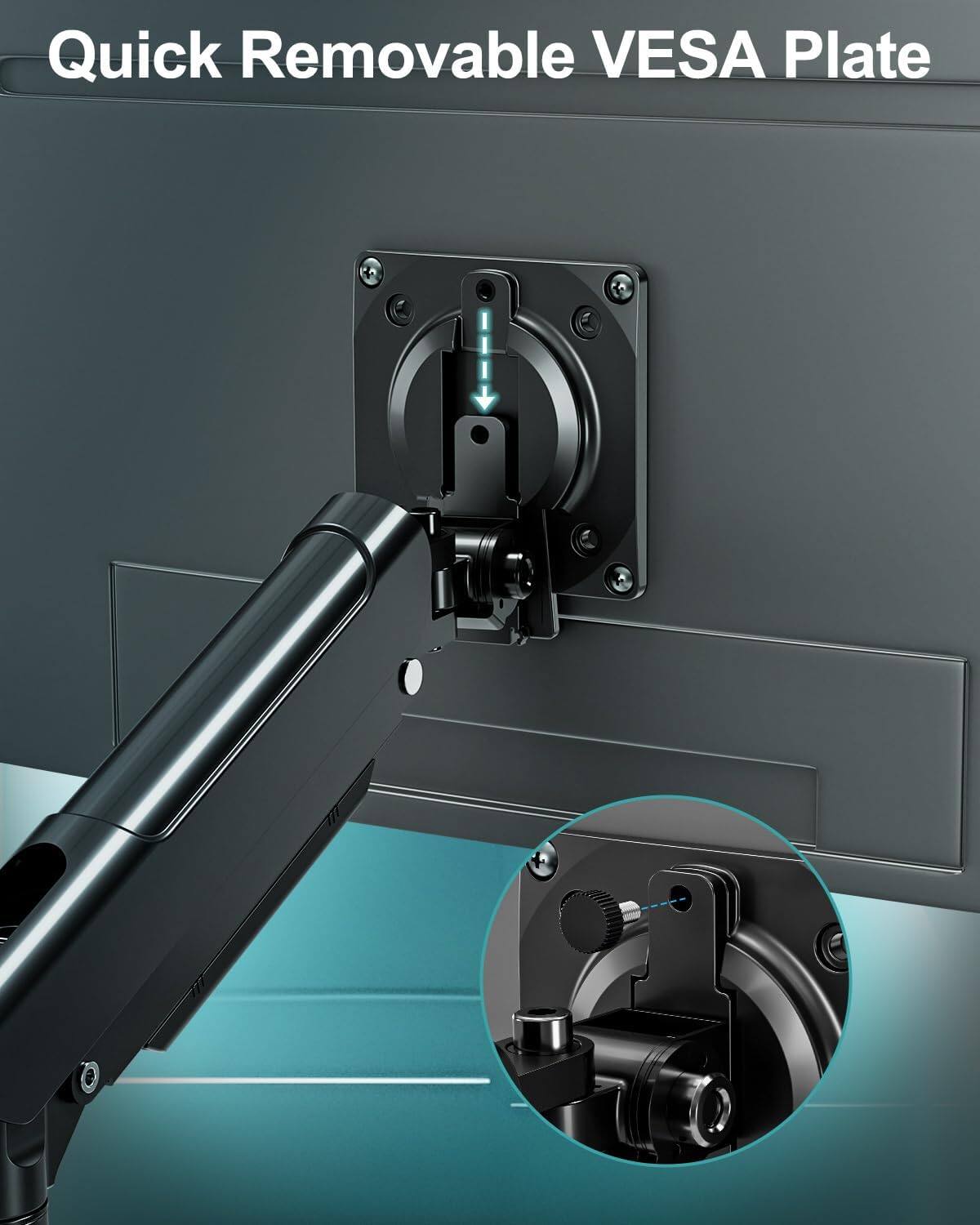 Quick Removable VESA Plate