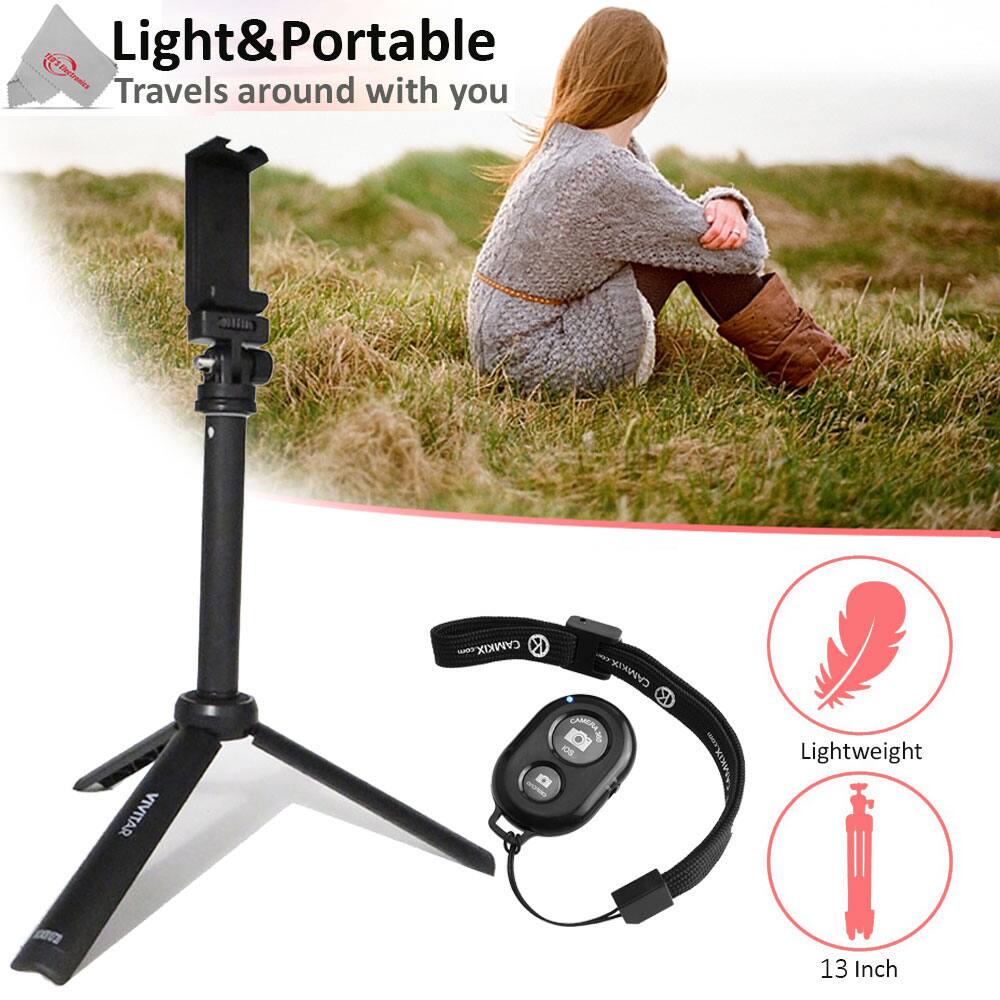 Light & Portable  
Travels around with you  

VIVITAR CAMKIX  

Lightweight  
13 Inch