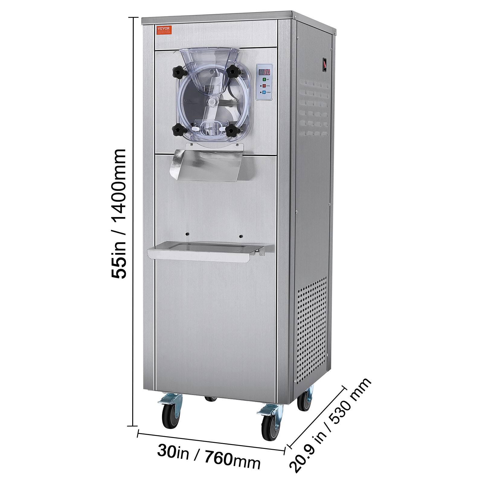 VEVOR  
1400mm / 55in  
90mm / 3.5in  
30in / 760mm  
20.9in / 530mm