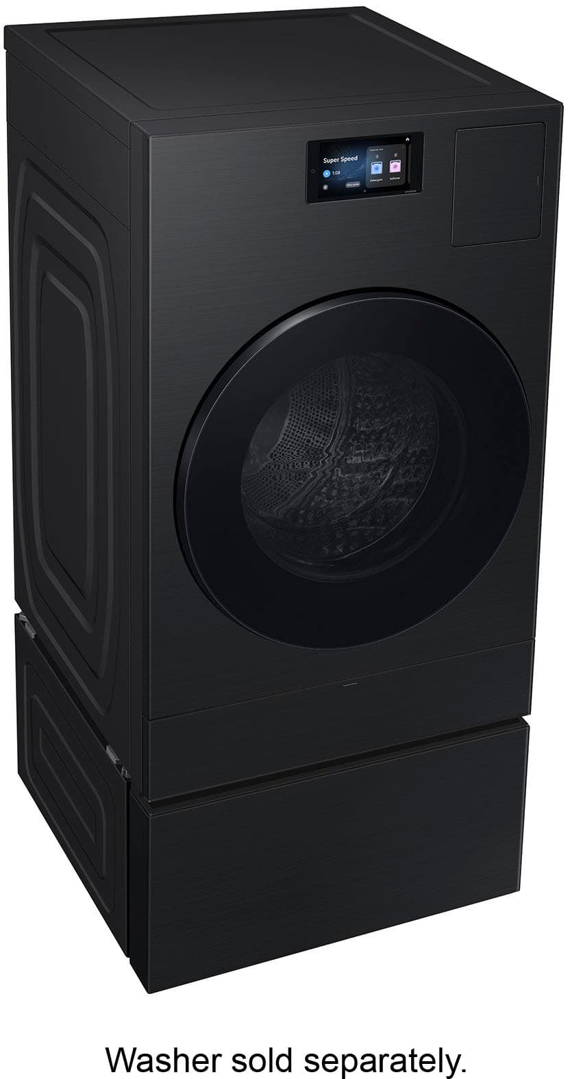 Washer sold separately.