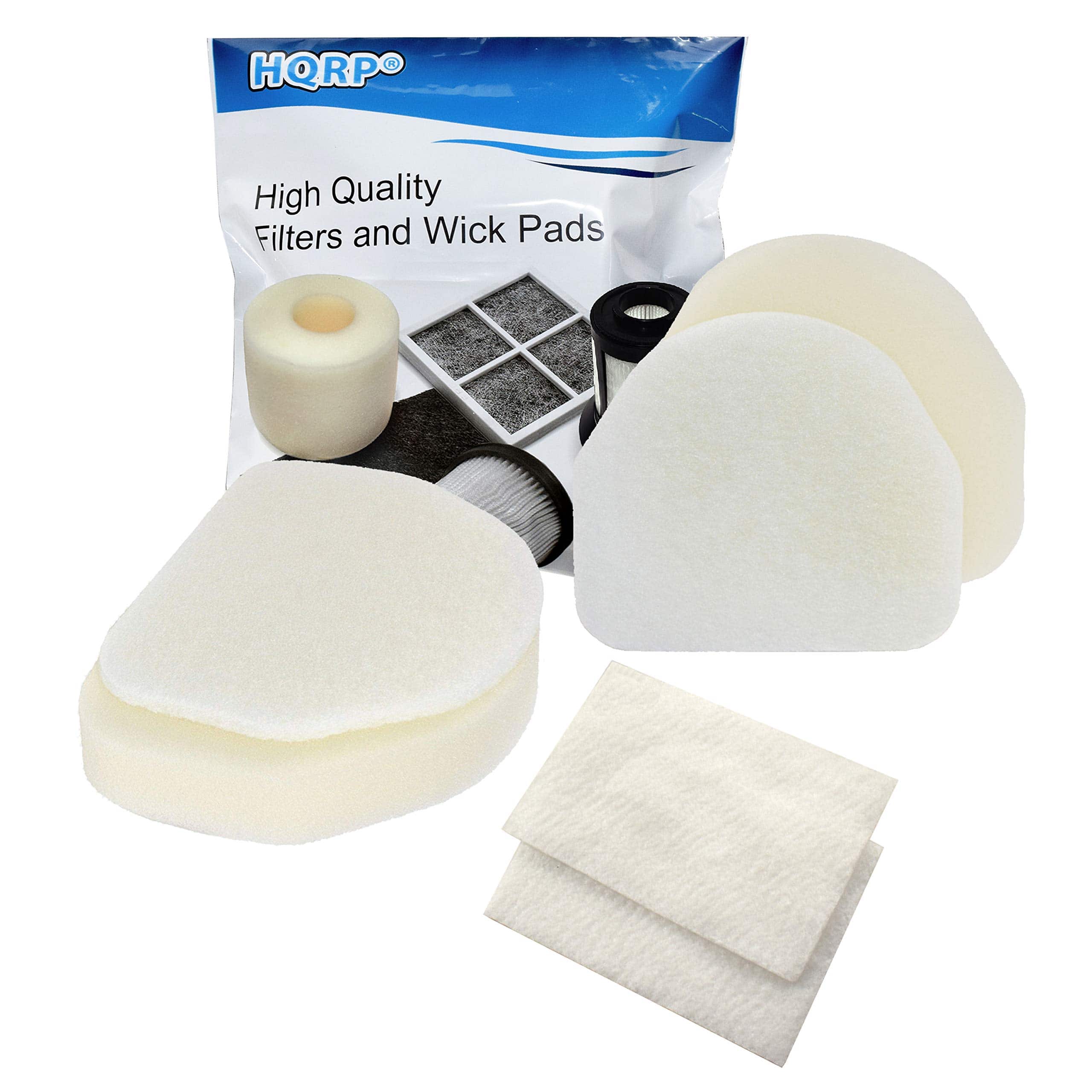 HQRP - Foam and Felt Filter Kit for Shark Navigator NV100 NV105 NV106 NV110C UV300 Vacuum Cleaners, Replaces XFL100
