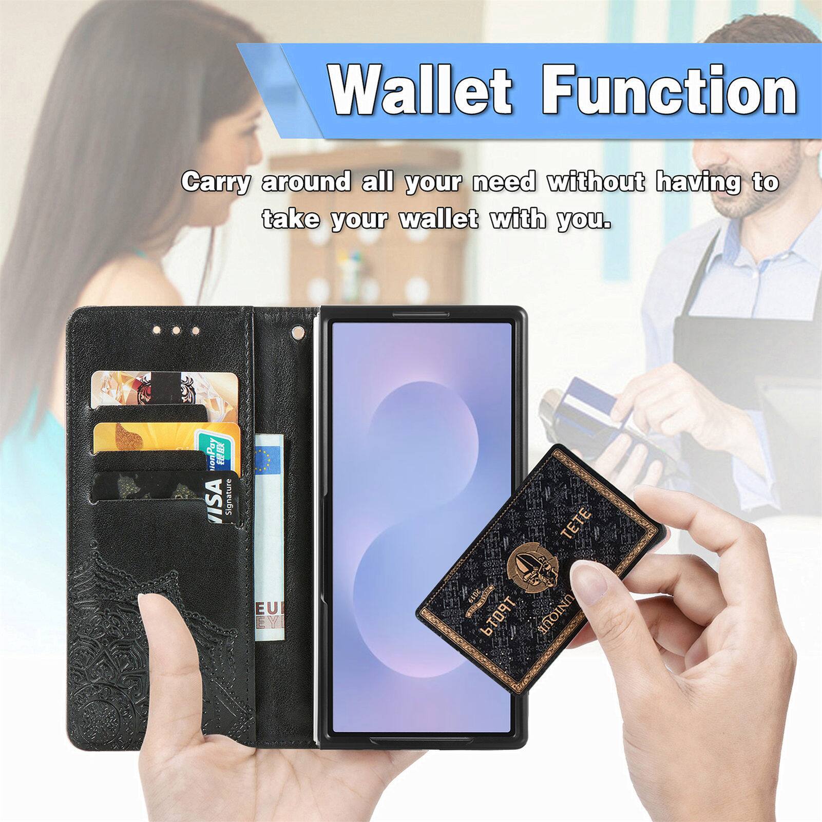 Wallet Function  
Carry around all your need without having to take your wallet with you.