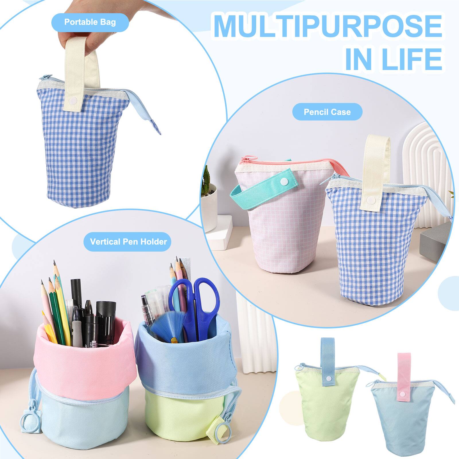 Portable Bag  
MULTIPURPOSE IN LIFE  
Pencil Case  
Vertical Pen Holder