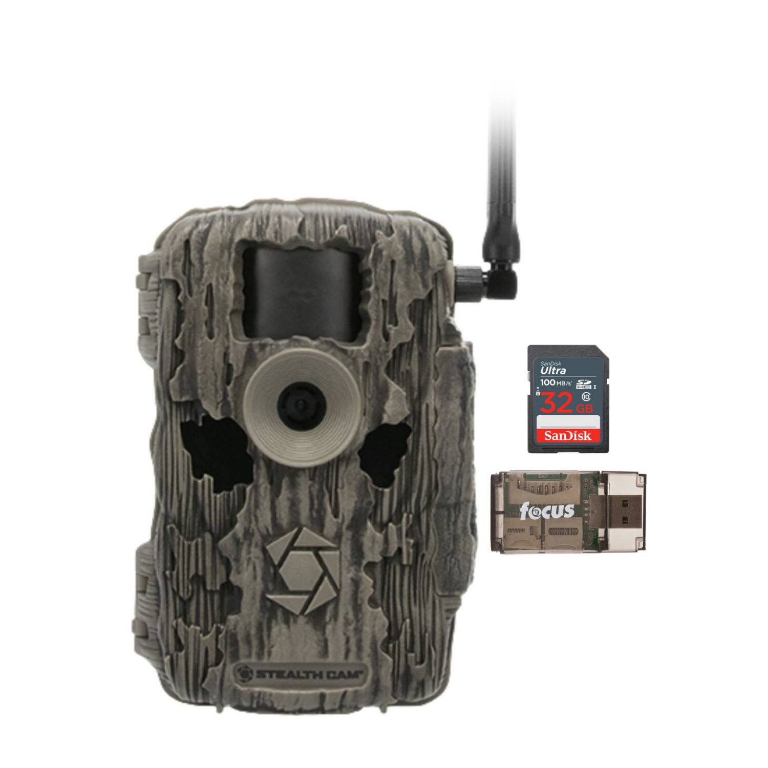 Sangis Ultra 100 MBS - 32 GB SanDisk focus eServe STEALTH CAM