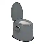 Front. Winado - 5L Portable Toilet Seat For Camping Toilet Travel Hiking for Outdoor Indoor Potty - Gray.