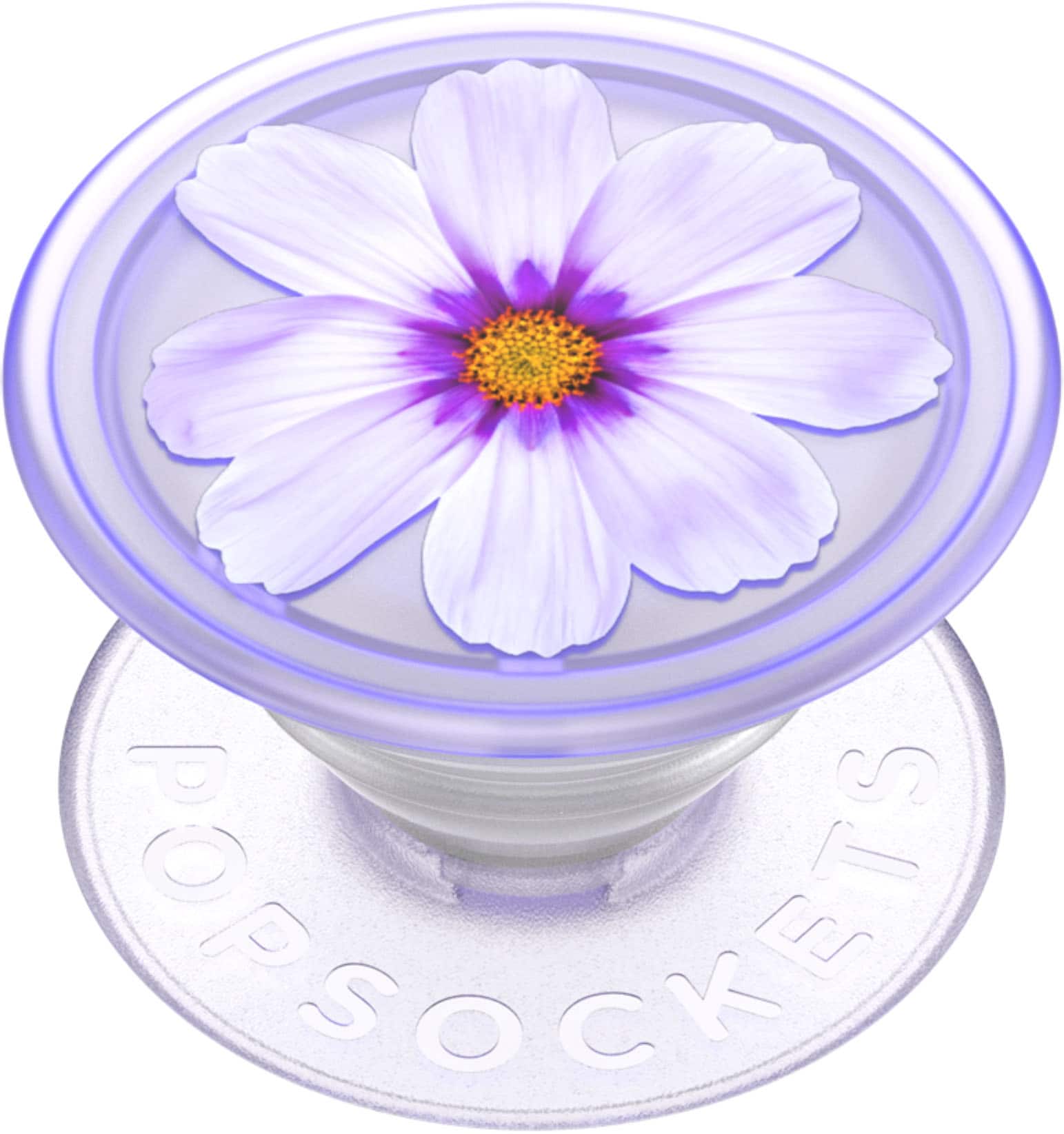 PopSockets - Adhesive Plant-Based PopGrip Universal Grip & Stand for Cell Phones - Purple Cosmo - Front_Zoom