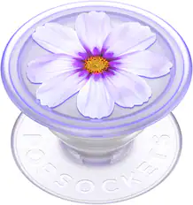 Front. PopSockets - Adhesive Plant-Based PopGrip Universal Grip & Stand for Cell Phones - Purple Cosmo.