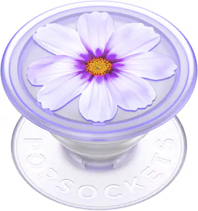 Front. PopSockets - Adhesive Plant-Based PopGrip Universal Grip & Stand for Cell Phones - Purple Cosmo.