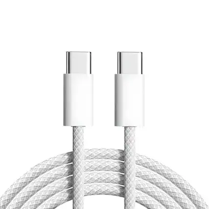 Front. Kitcheniva - Braided Cable Charger For Apple iPhone 17 16 15 Pro Plus Max.