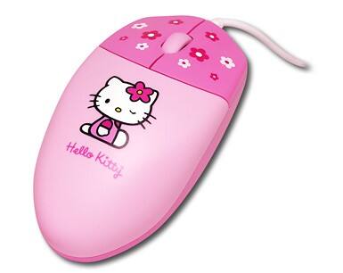 Angle Standard. Spectra - Hello Kitty Computer Scroll Mouse.