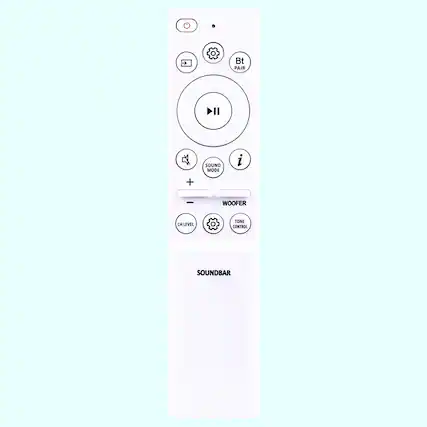 - Bt PAIR
- SOUND MODE
- WOOFER
- CHLEVEL
- TONE CONTROL
- SOUNDBAR