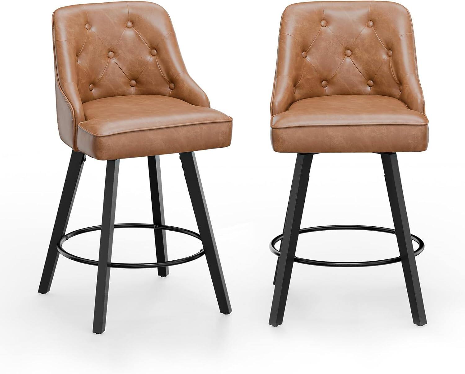 Brown Pu-Set of 2