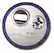 Front Standard. Curtis - Portable CD Player with CD-R/RW/MP3 Playback - Silver/Blue.